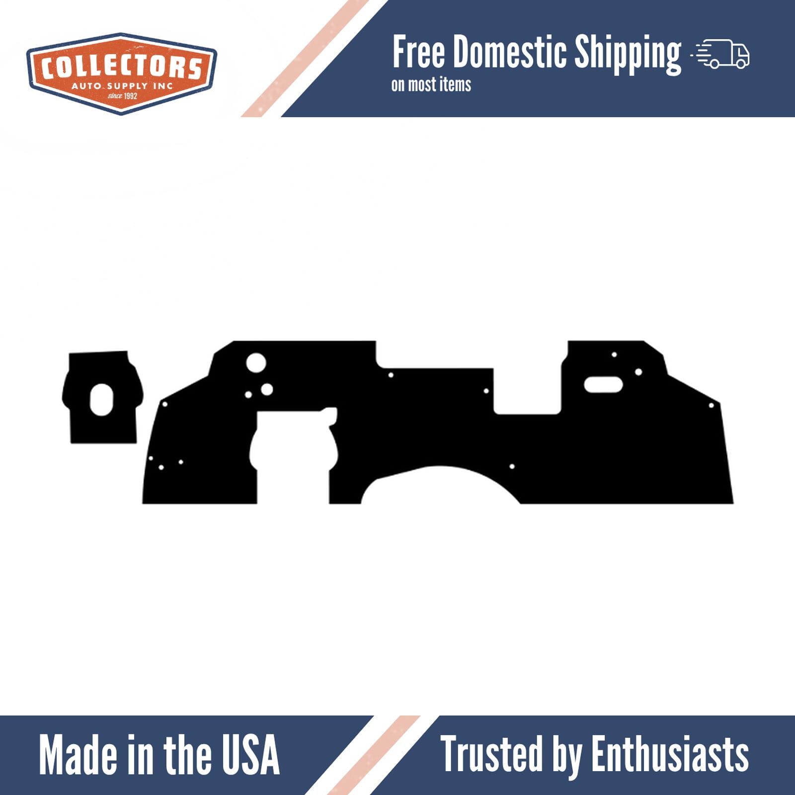 1957-1958 Packard F & W/Y Body Firewall Insulator