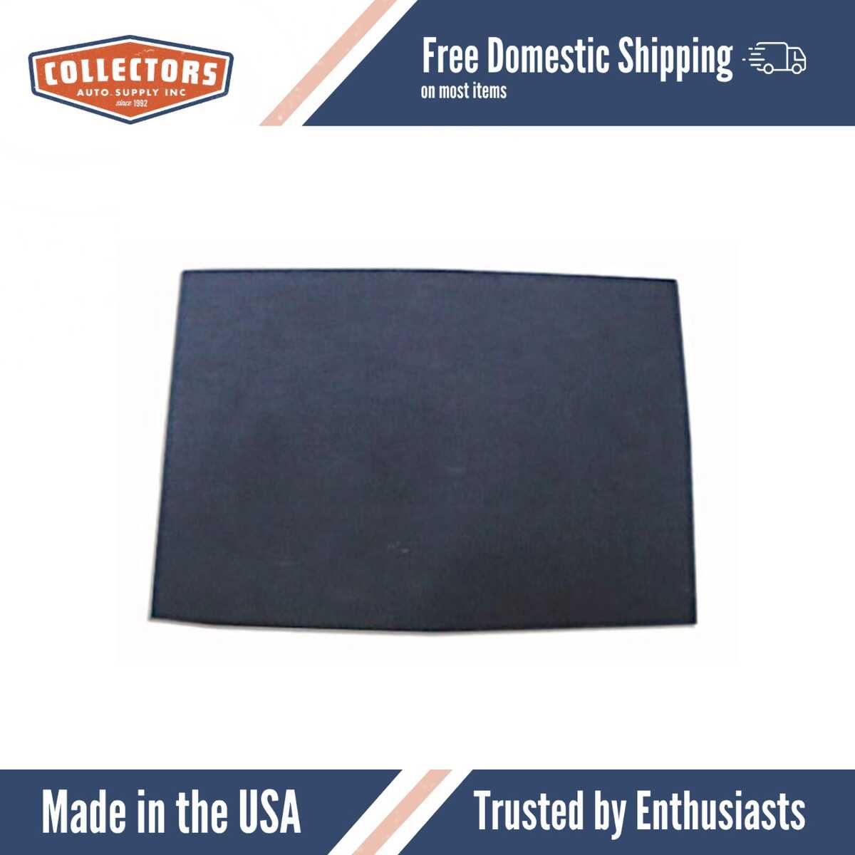 1937-1946 Chevy Truck Rear Cab Cover Panel (ABS Plastic)