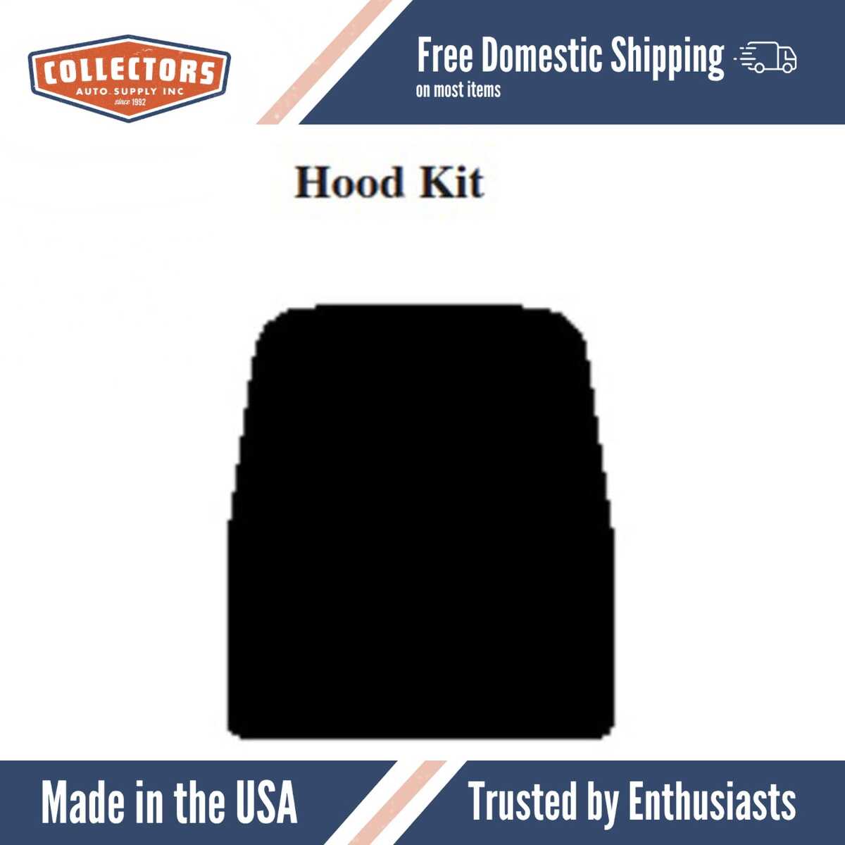 1969-1973 Porsche 911-912 (B Series) Coupe Hood Insulation Kit