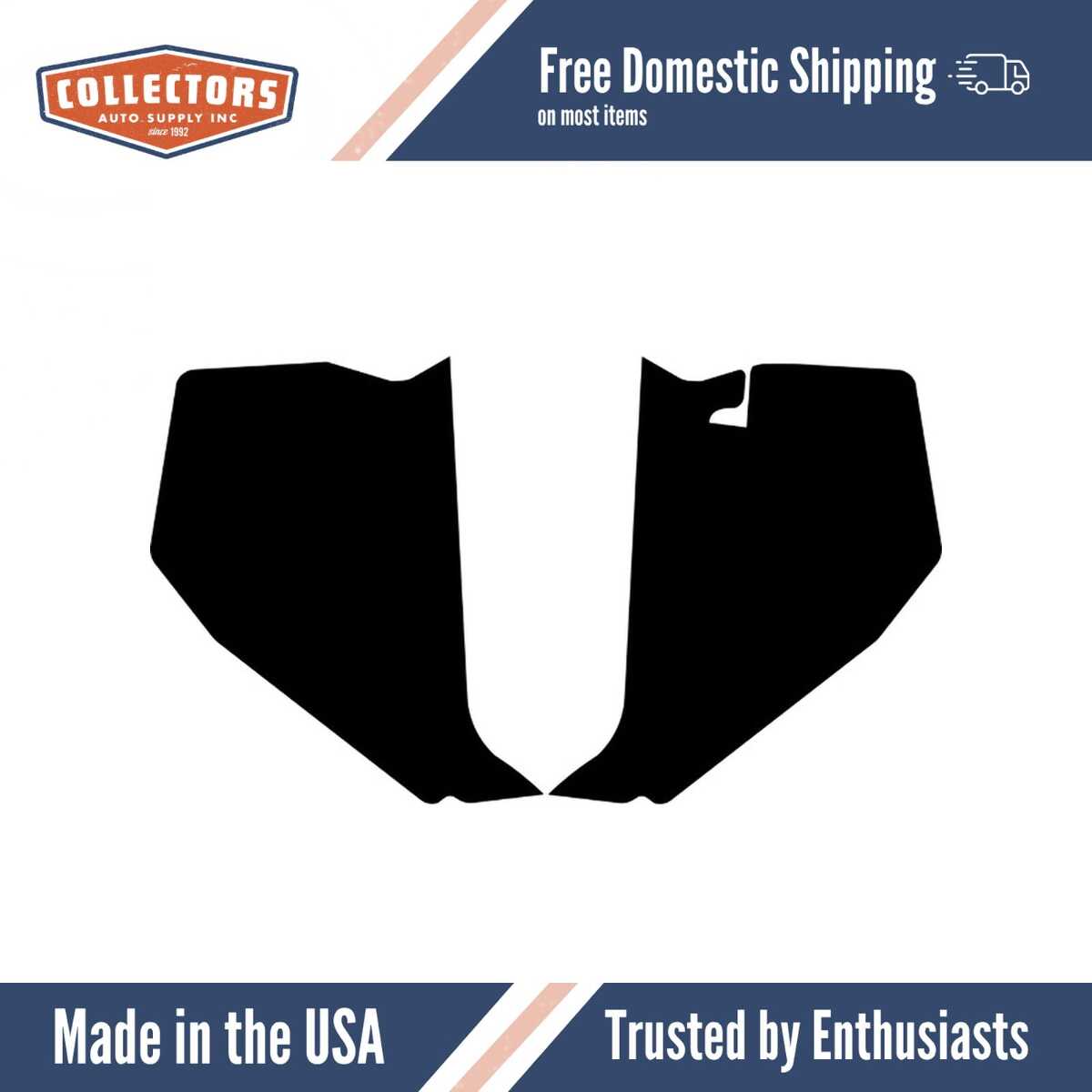 1942-48 Plymouth Kick Panel Set (ABS)