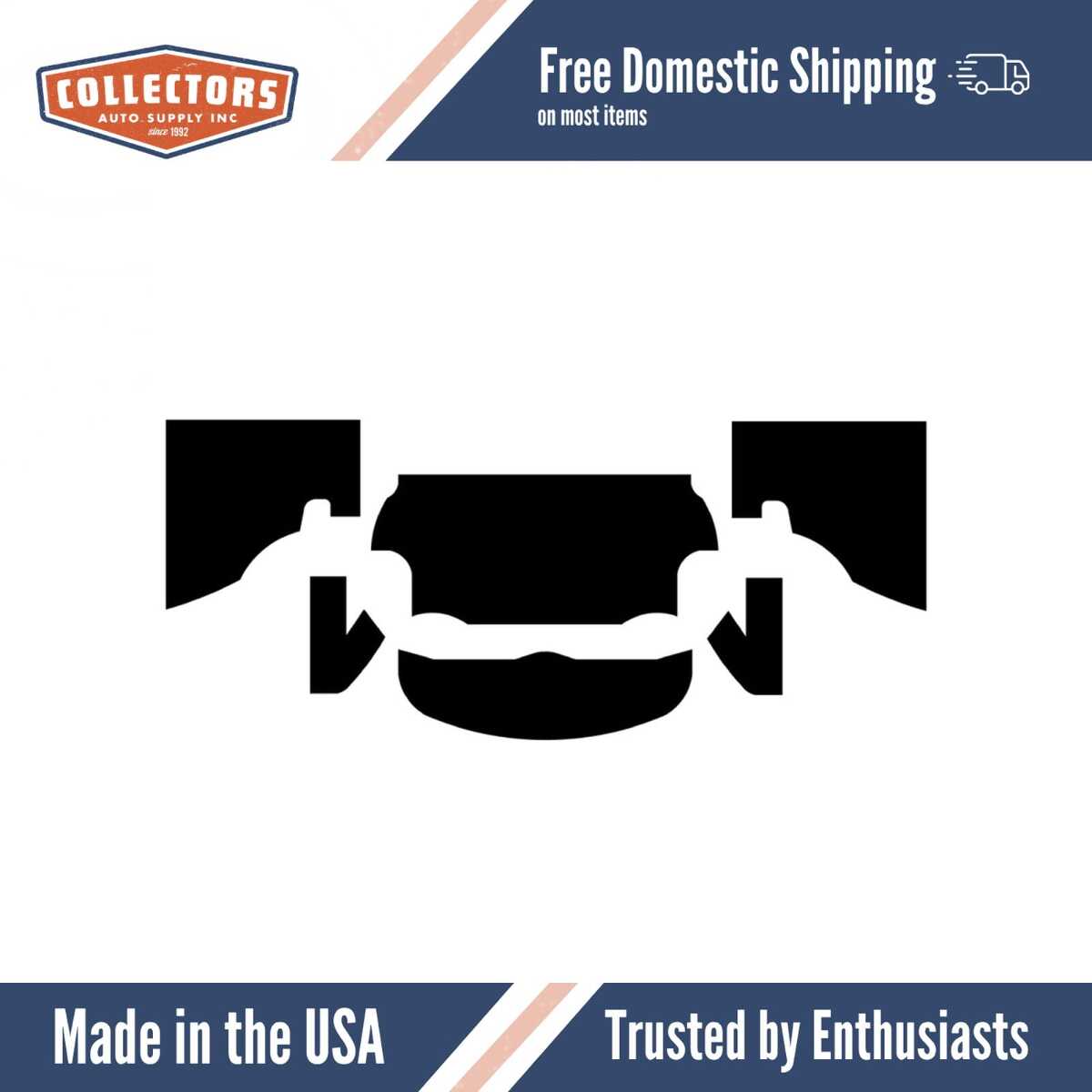 Body Panel Insulation Sound Deadener Kit for 1959-1970 Morris Mini Cooper Coupe