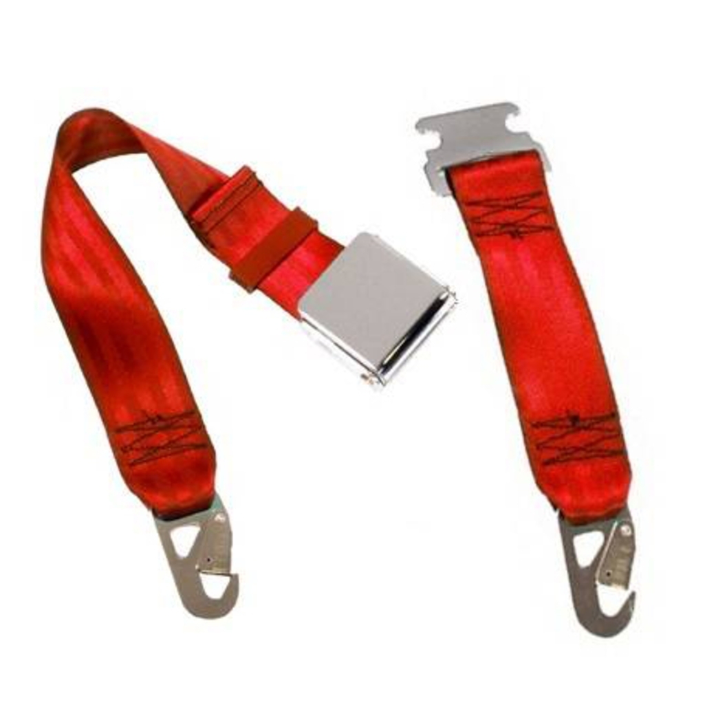 Seat Belt for Porsche 356 Driver or Passenger 2pt Non Retractor Lap Belts Only