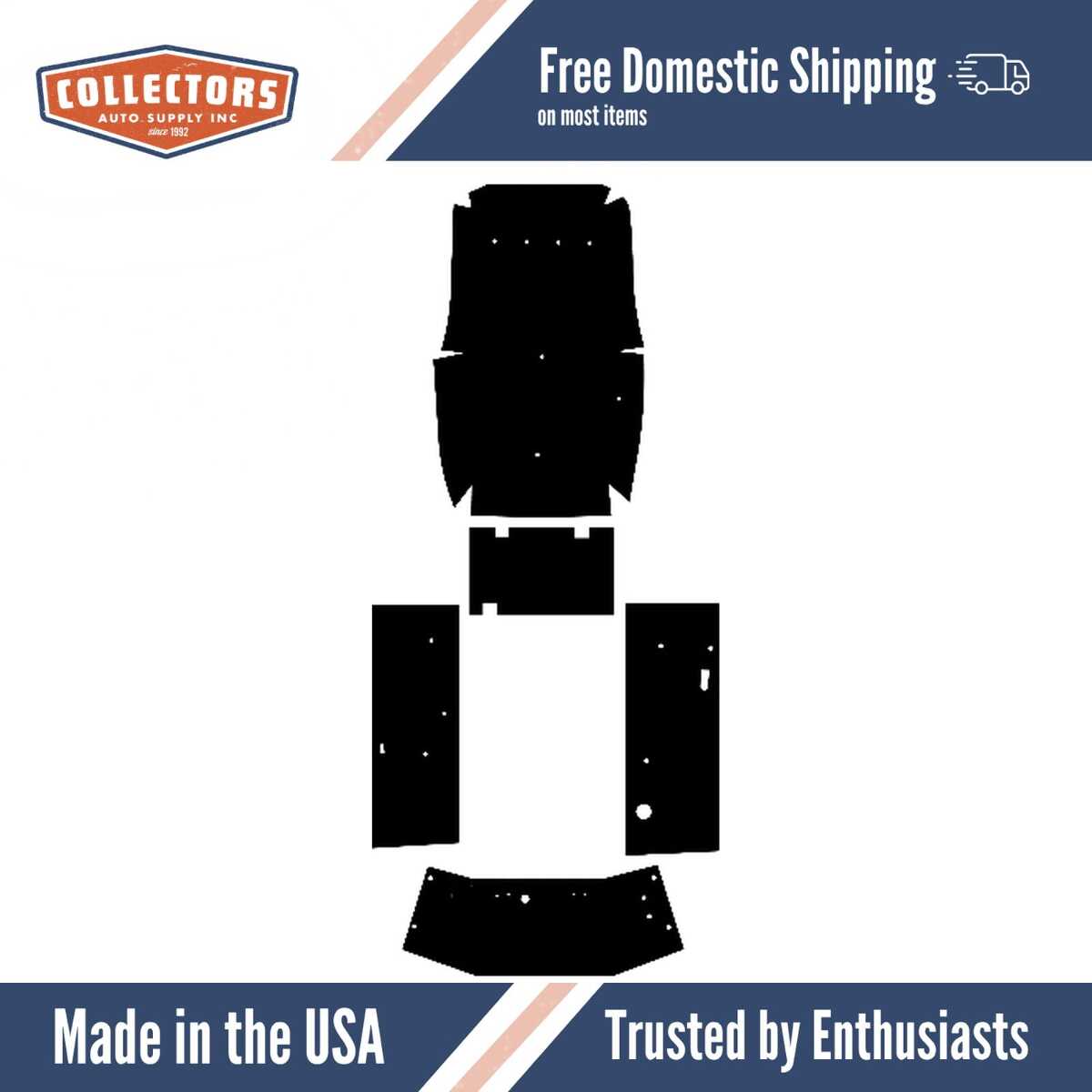 Engine Cover Insulation Kit for 1961-1964 Ford Econoline Truck