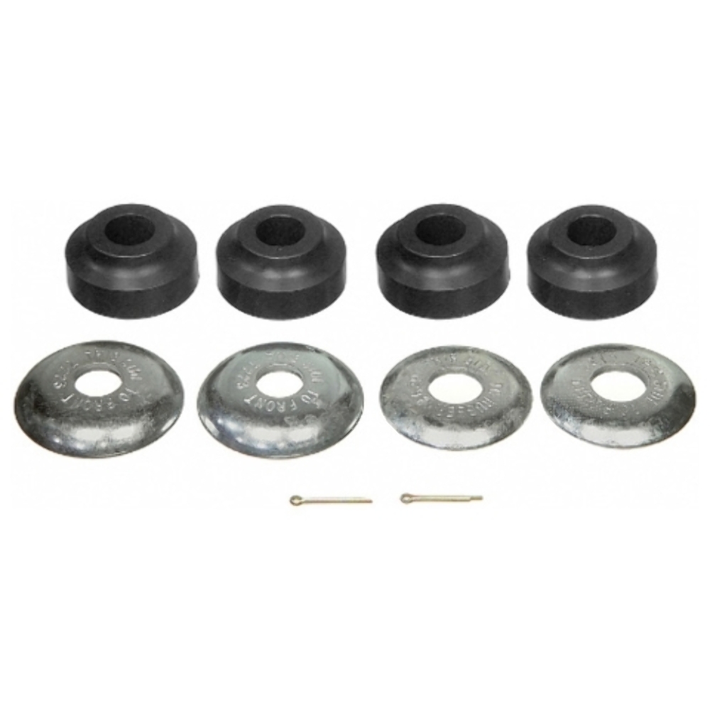 Strut Rod Bushing Kit for 1971-1993 Dodge / Fargo / Plymouth Front 2pc 15484