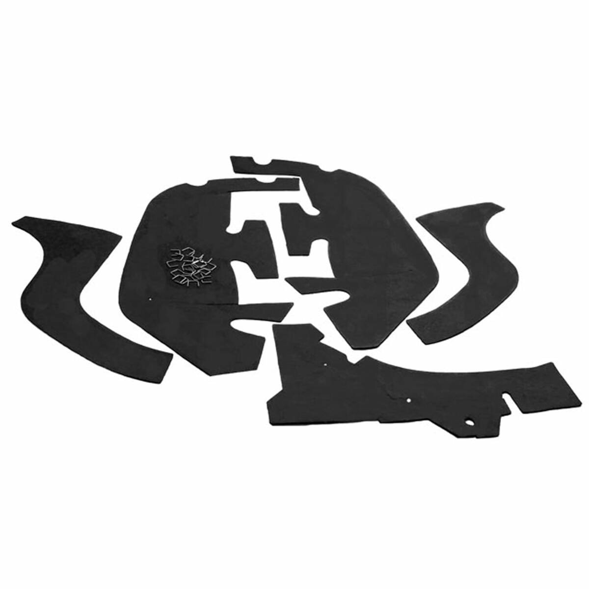 Mud Flap for 1967-1968 Chevrolet Camaro 1 Piece Inner EPDM Rubber SI 2005-100