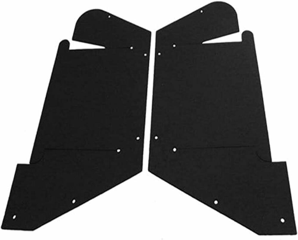 Mud Flap for 1965-1968 Ford Galaxie 2 Piece Upper Inner EPDM Rubber SI 3300-109