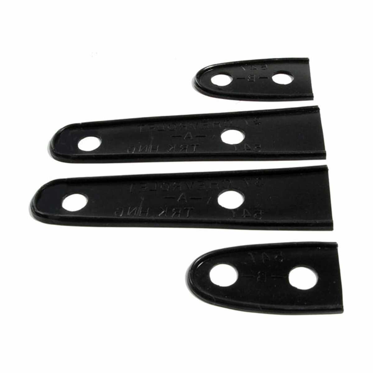 Tailgate Hinge Kit for 1937-1939 Chevrolet Master 4 Piece Rear Trunk EPDM Rubber