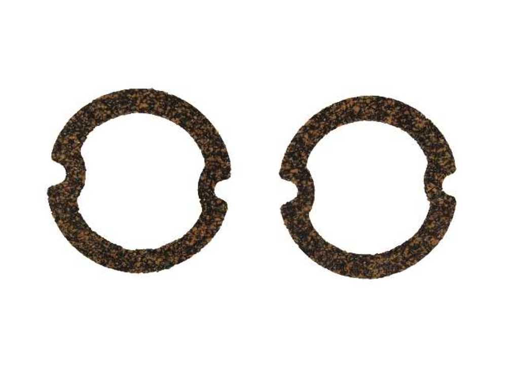 Parking Light Gaskets for 1955 Cadillac Commercial Chassis DeVille Eldorado 2pc