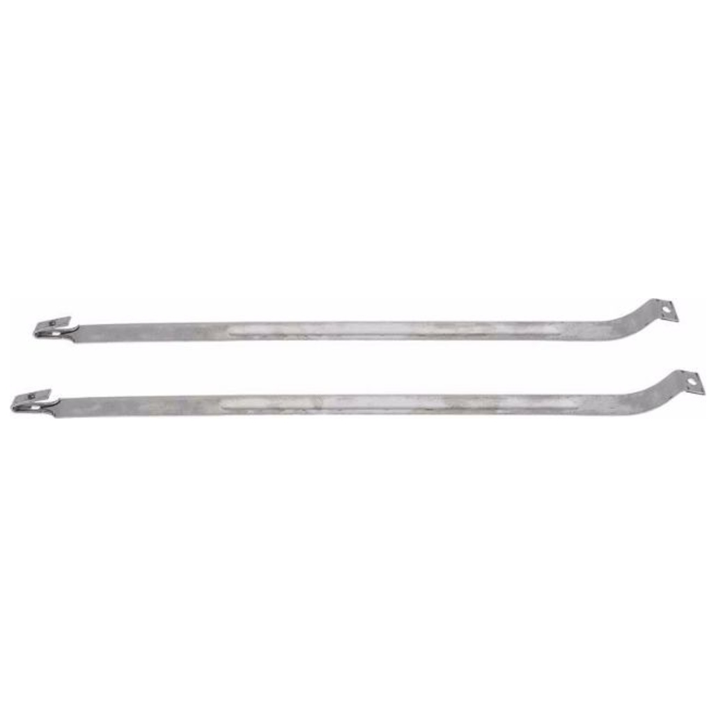 Gas Tank Straps for 1967-1969 Camaro W/Mounting Hardware W/Rib Stainless Steel