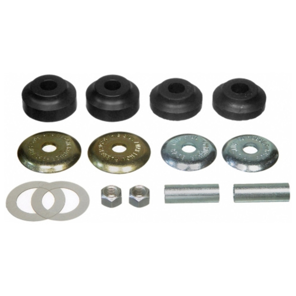 Strut Rod Bushing Kit for 1984-1990 Chrysler / Dodge / Plymouth Front 2pc 16267