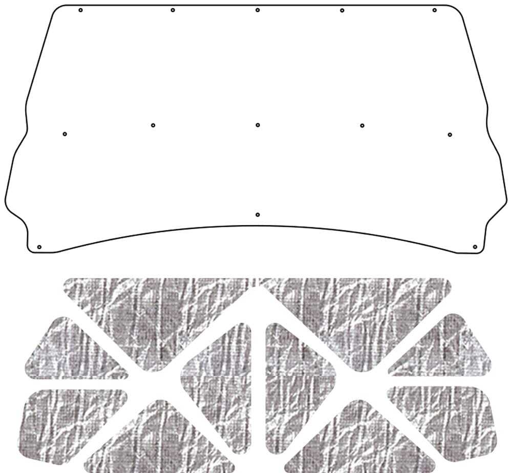 Hood Insulation Pad Heat Shield for Dodge Truck 1994-2002, ABS Material, Ultimate Sound & Heat Insulation, Easy Installation. Hood Insulation Pad Heat Shield for Dodge Truck 1994-2002, ABS Material, Ultimate Sound & Heat Insulation, Easy Installation.
