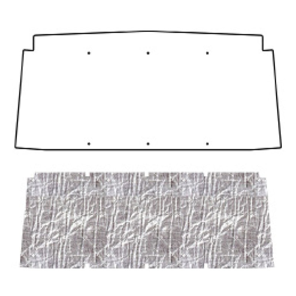 Premium Hood Insulation Pad Heat Shield for Jeepster - Ultimate Sound & Heat Insulation, ABS Material, Easy Installation