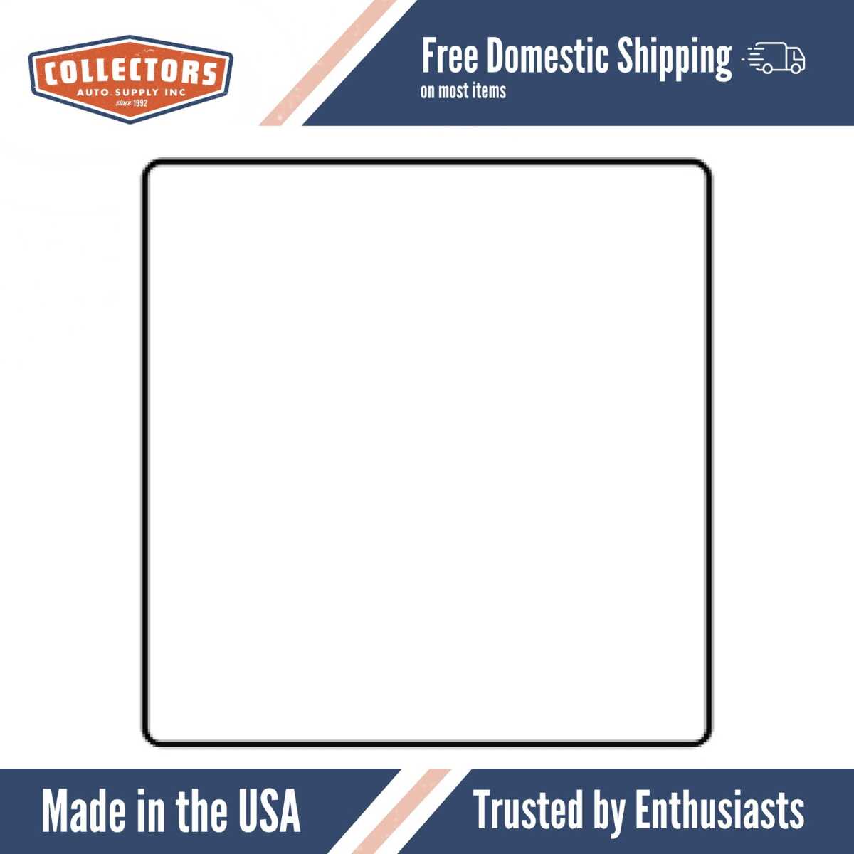 Trunk Floor Mat Cover for 62-67 Chevy Nova, High Definition Rubber Smooth, Protects Trunk from Spills, Mud, Snow, and Debris.