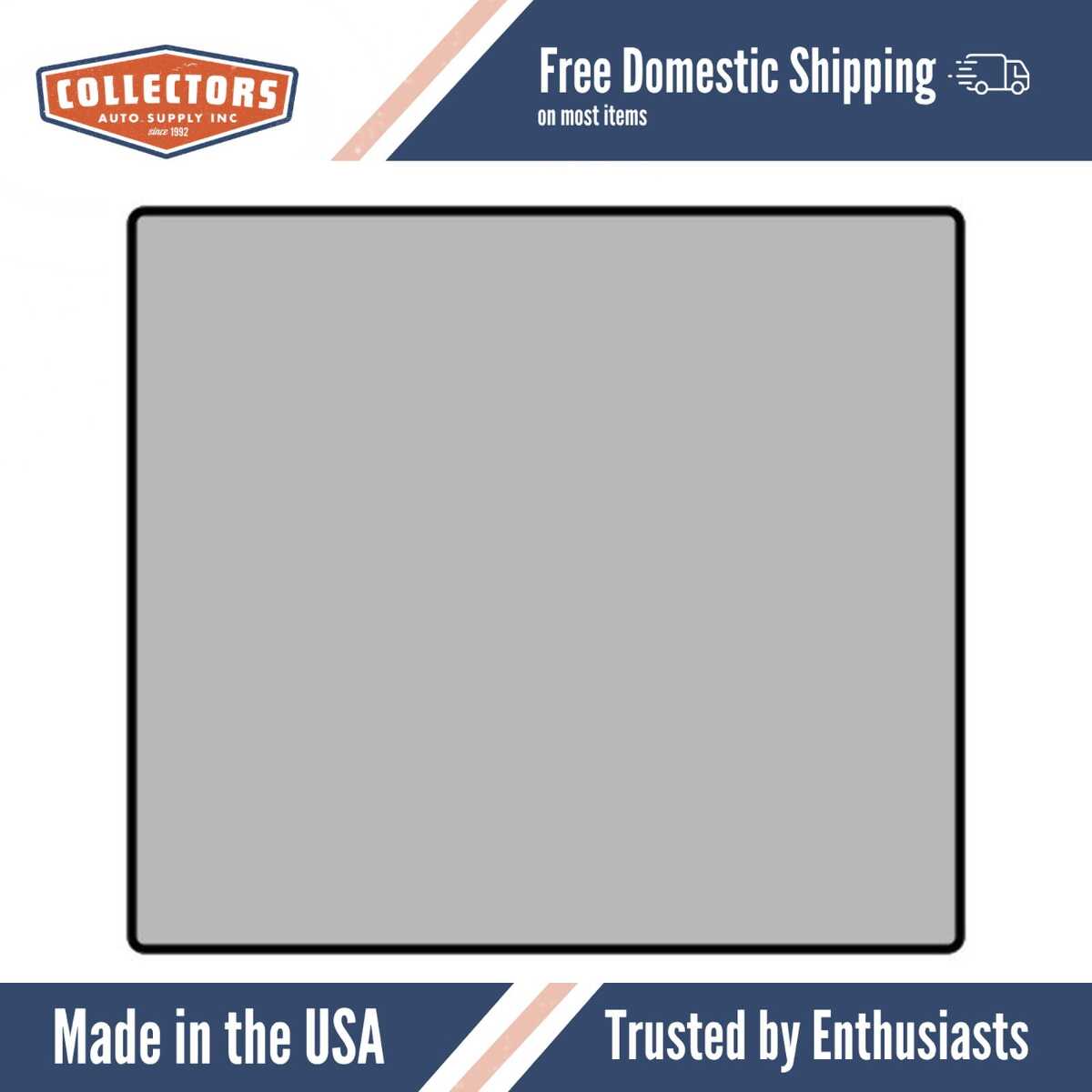 Trunk Floor Mat Cover for Classic Ford Mustang, Ultra High Definition Rubber, Protects Trunk from Spills & Debris