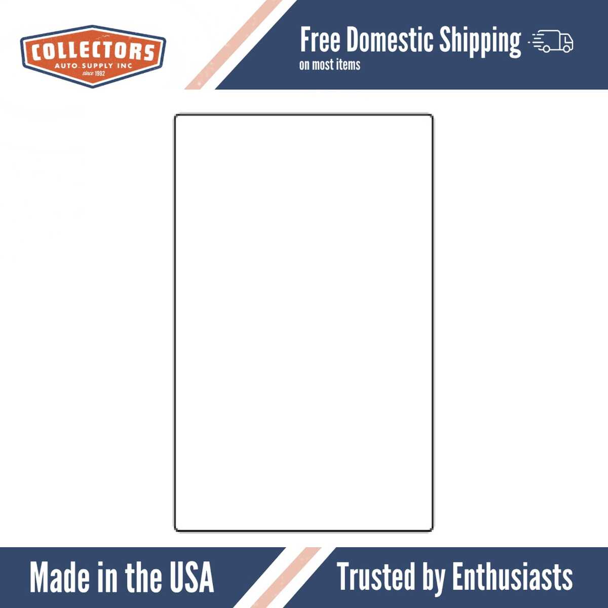 Trunk Floor Mat Cover for Classic Chevy Nomad Station Wagon, High-Definition Rubber, Protects Trunk from Spills and Debris.