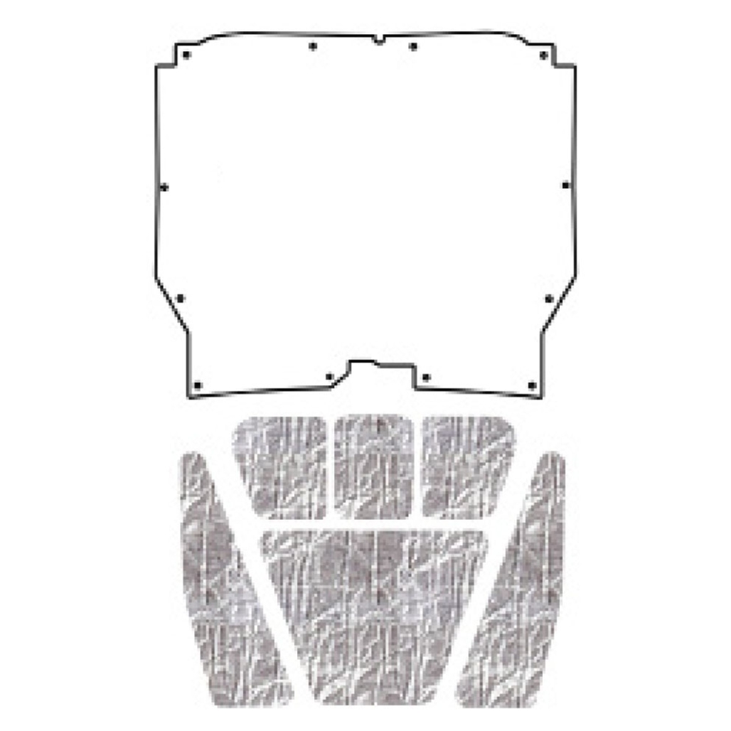 Premium Hood Insulation Pad Heat Shield for Rambler Classic 1965-66 - Ultimate Sound & Heat Insulation, Easy Installation