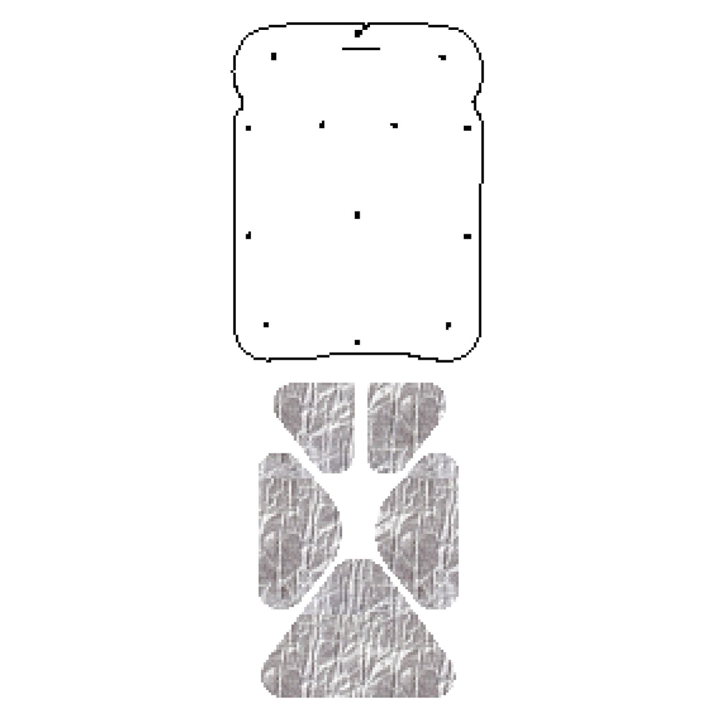Hood Insulation Pad Heat Shield for 1971-1974 AMC Javelin