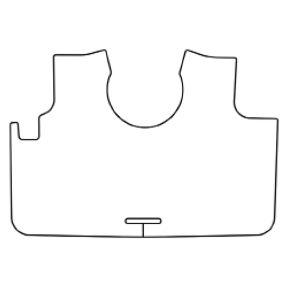 Trunk Floor Mat Cover for 65-66 Rambler Coupe/Sedan, Ultra High Def Rubber, Protects from Spills, Mud, Snow, and Debris