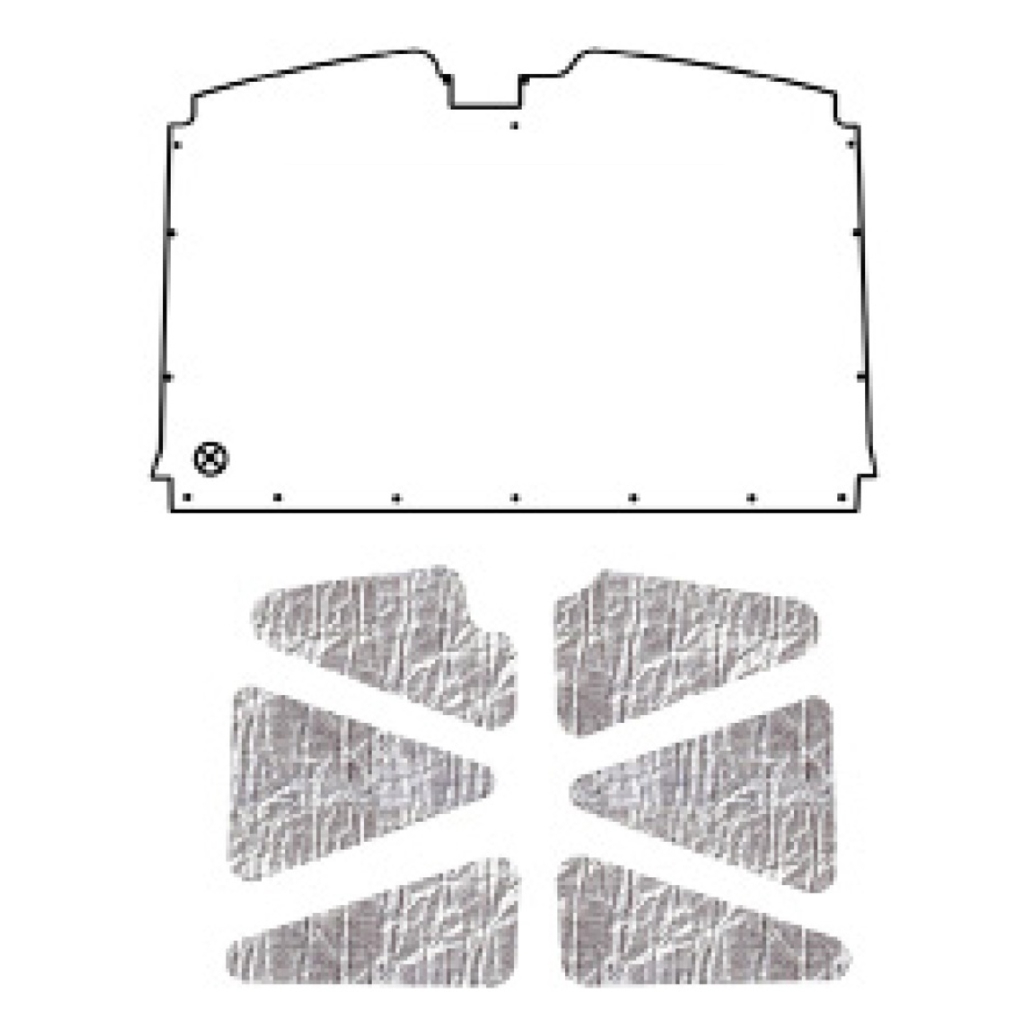 Premium Hood Insulation Heat Shield for Chevrolet Truck - Ultimate Sound & Heat Insulation, Easy Installation Kit