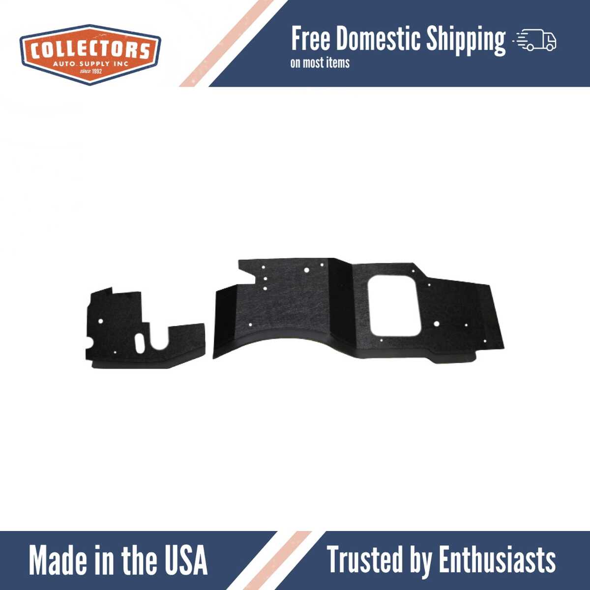 Firewall Sound Deadener Insulation Pad for 1962-92 Jeep Grand Cherokee/Gladiator