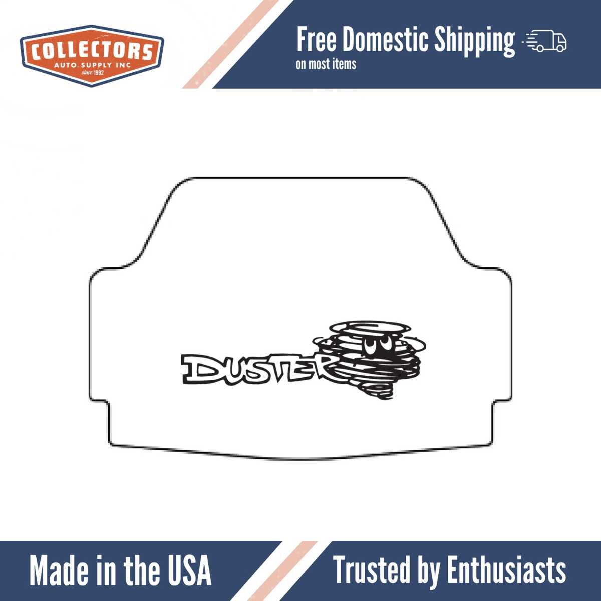 Trunk Floor Mat Cover for Classic Car Trunk, Durable Material for Noise Insulation & Heat Reduction, easy clean & Maintain.