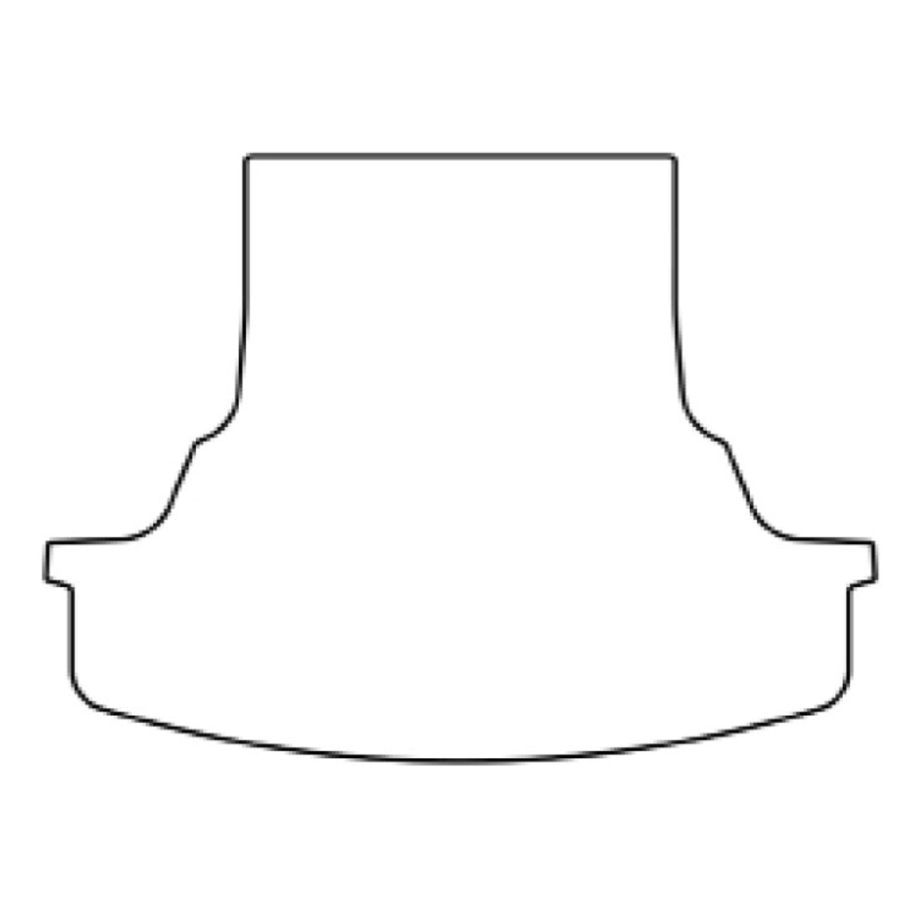 Trunk Floor Mat Cover for Chrysler 300, Ultra High Definition Rubber, Protects Trunk from Spills, Mud, Snow, & Debris