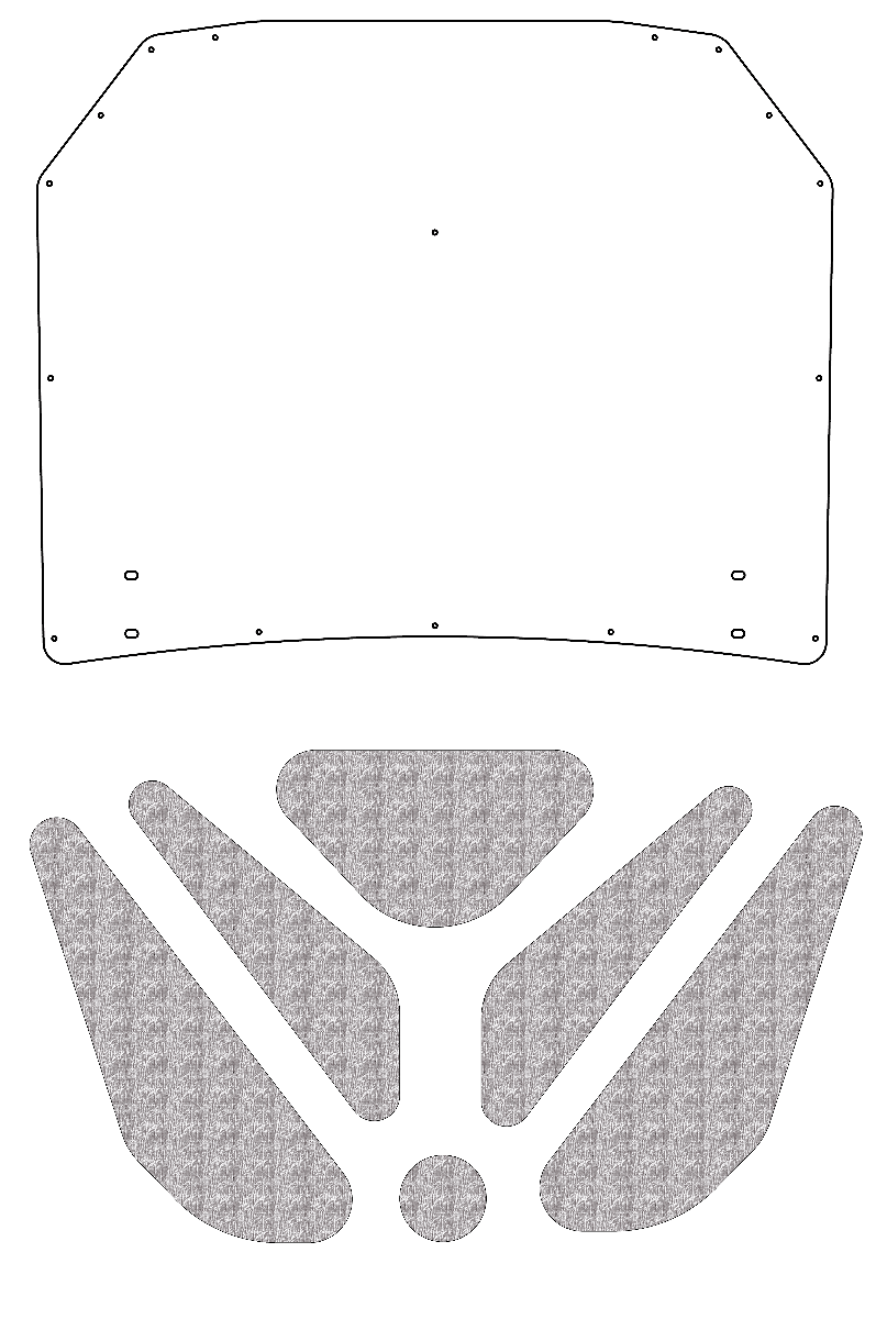 Trunk Lid Insulation Pad Cover for 1959-1960 Chevrolet