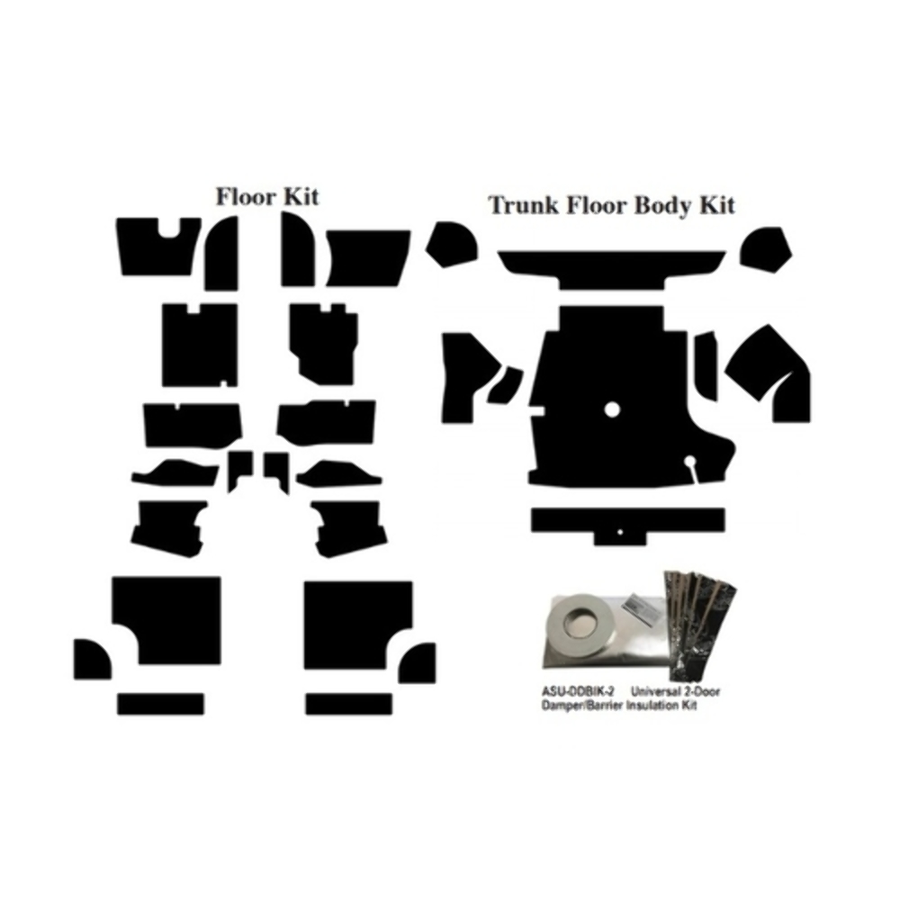 2002-09 NISSAN 350/370Z Coupe Complete Kit ? | Insulation Sound Deadener Kit for 2002-09 Nissan 350/370Z Coupe Shield Complete | QRS-NISS 0209-CAK