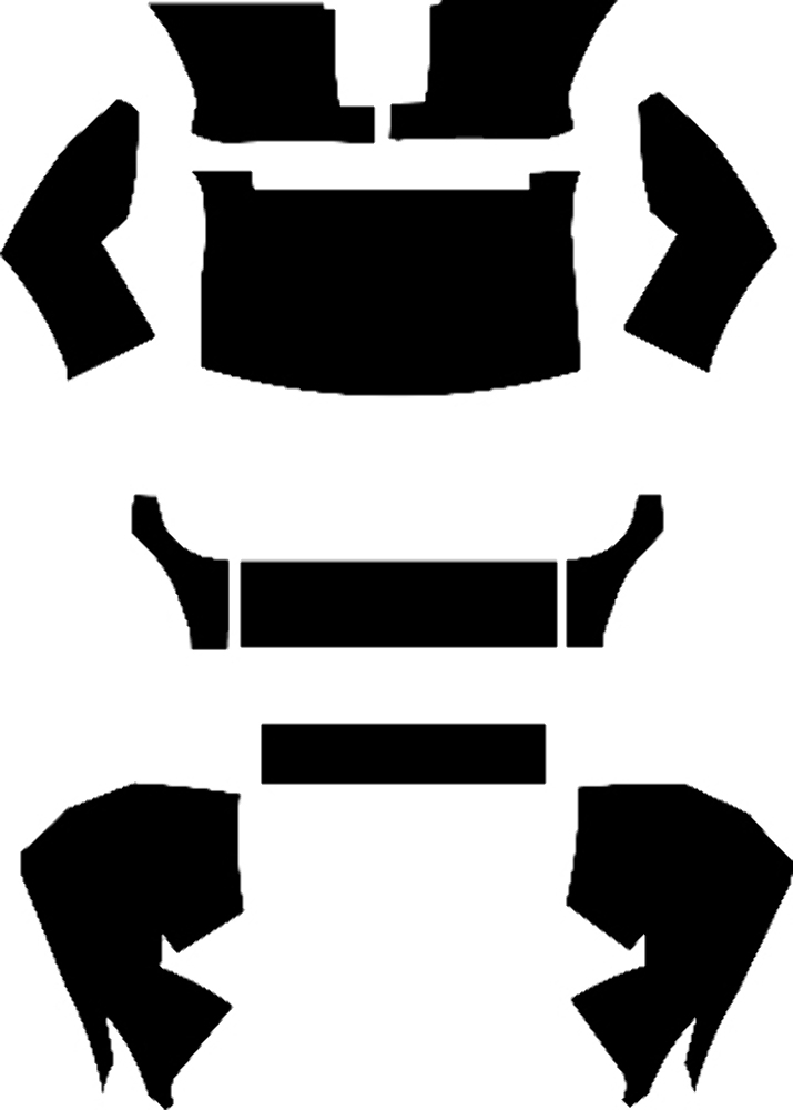 Streetbeast Cobra Roadster Body Panel Insulation Kit | Body Panel Insulation Sound Deadener Kit for Ford Streetbeast Cobra Roadster | QRS-SB COBRA-RBPK