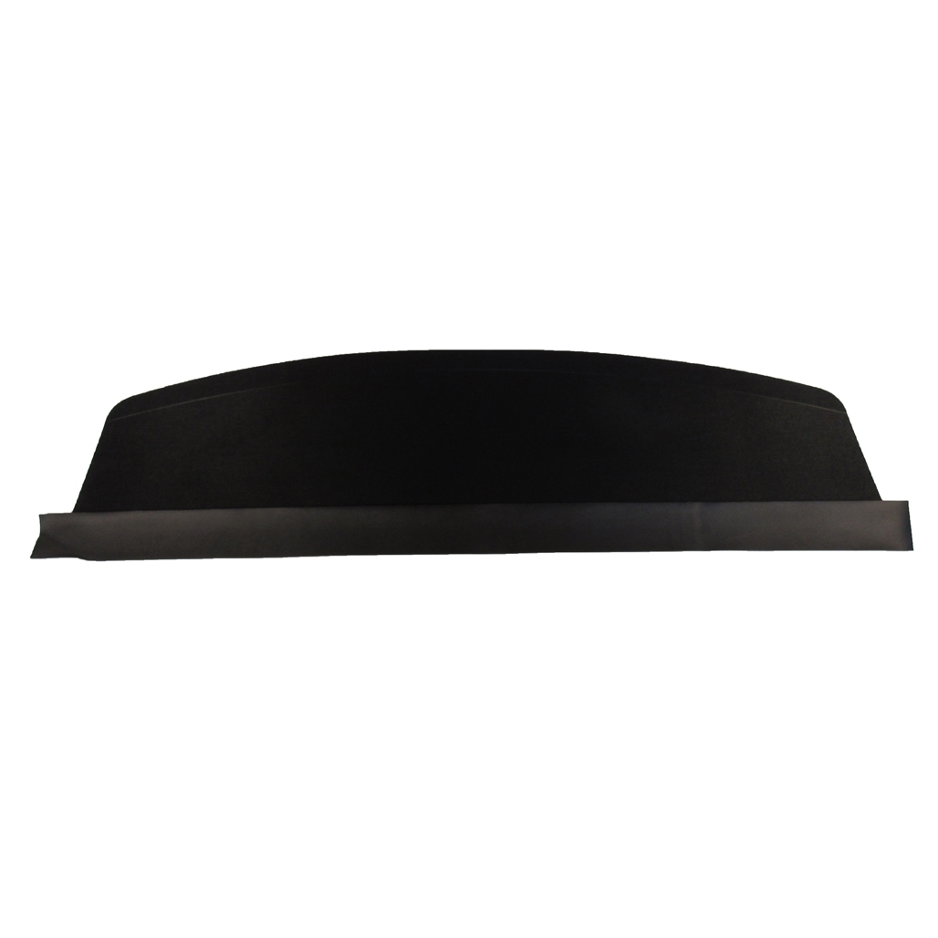 1965-1966 Pontiac Catalina Sedan Rear Package Tray in Black Cardboard/Fiberboard Material - Enhance your Car
