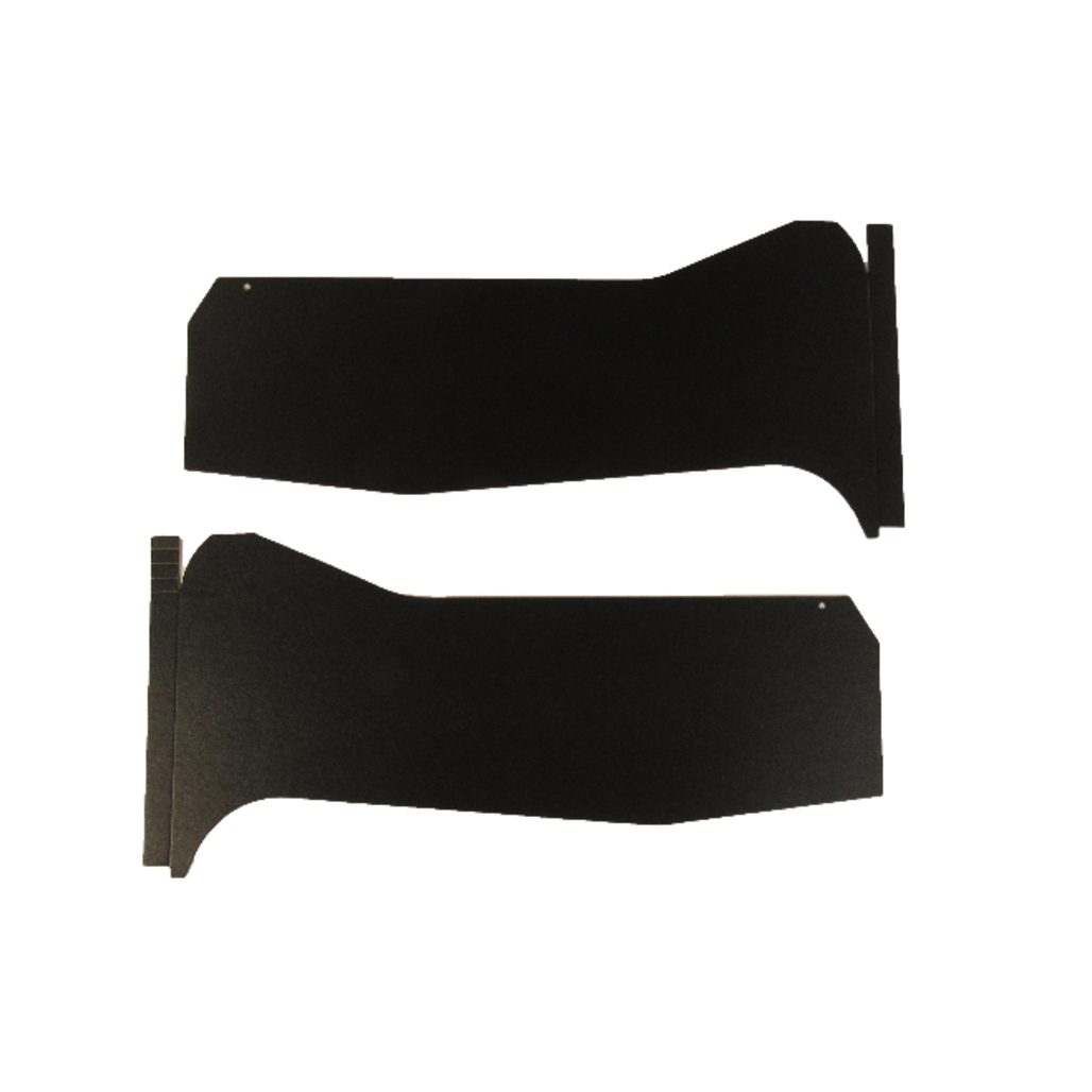 Rear Quarter Trim Panels for 64-67 Chevy Chevelle El Camino Panelboard 2pc