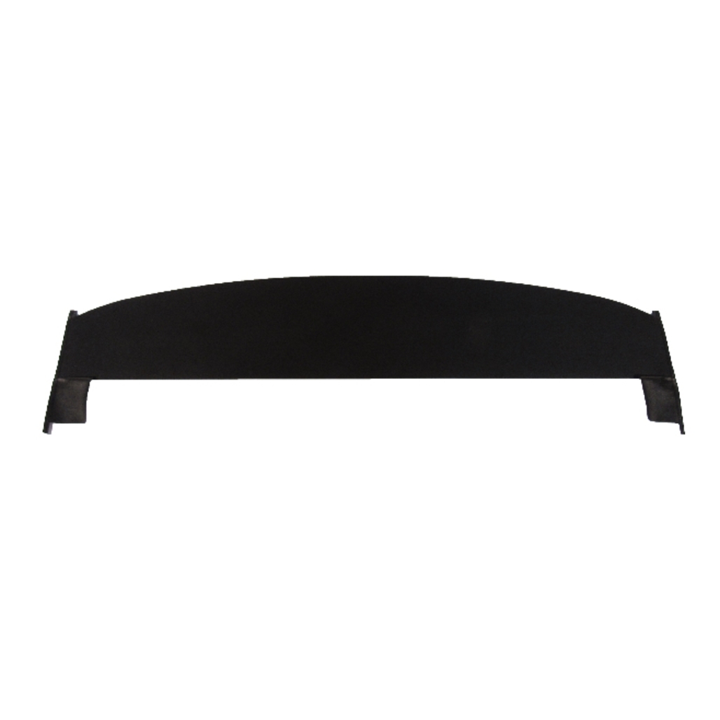 Wood and Hardboard Package Tray for 1965-1966 Plymouth Fury Rear Area, As Original Black Finish - Enhance Your Car's Look!