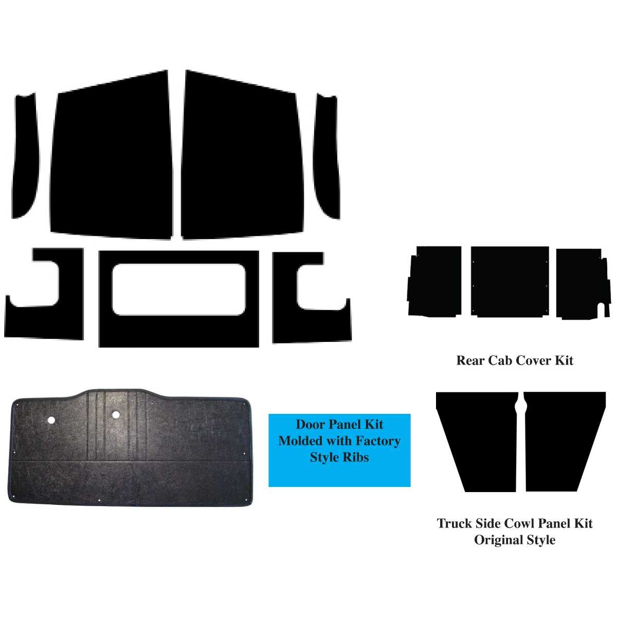 1948-1950 Dodge Truck Interior Complete Kit