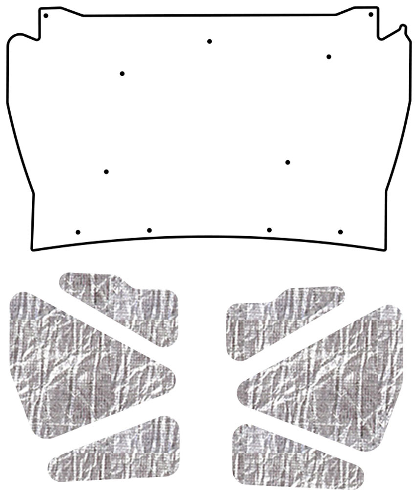 Under Hood Cover for 1963-1964 Amc Rambler Classic