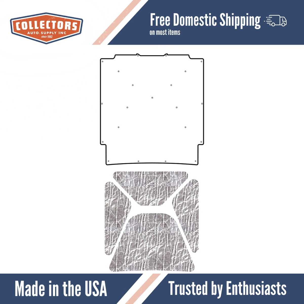 Under Hood Cover for 1964-1966 Ford Mustang Car