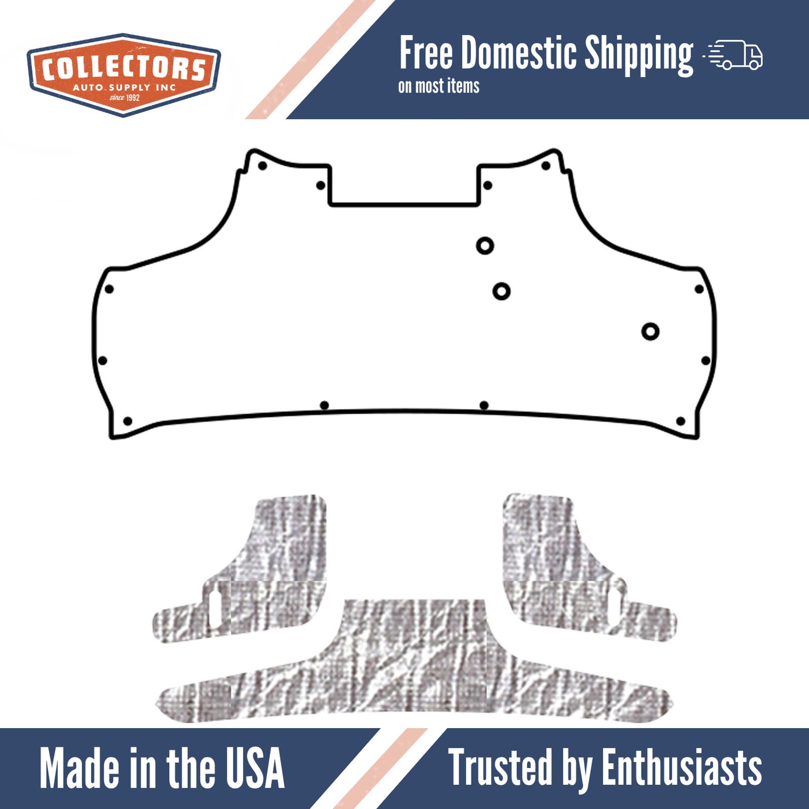 Under Hood Cover for 2005-2009 Ford Mustang Car