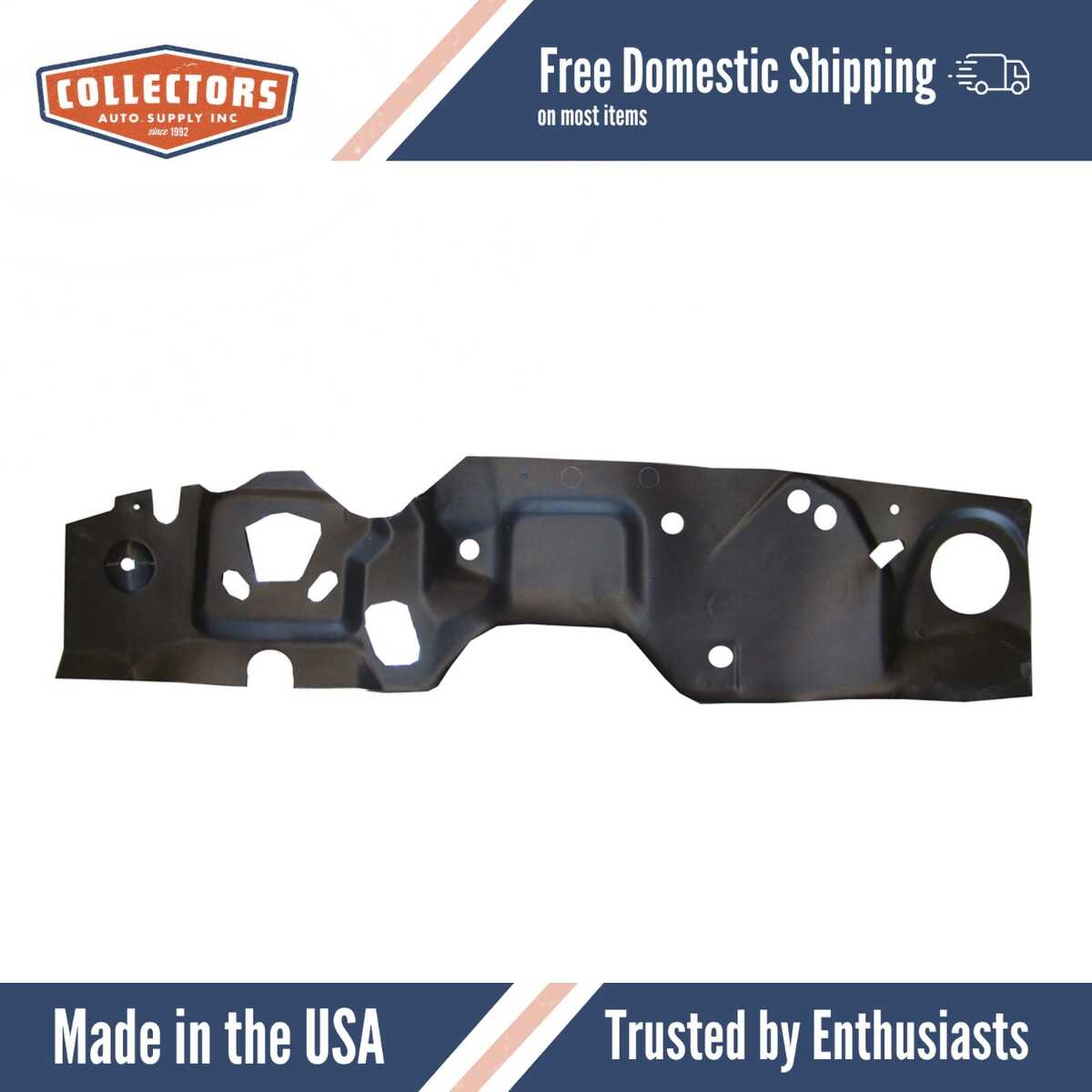 1971-1973 Mustang Firewall Insulator Heater Only (Ultra High Def. Rubber) | 0 | QRS-MUST 7173-HC