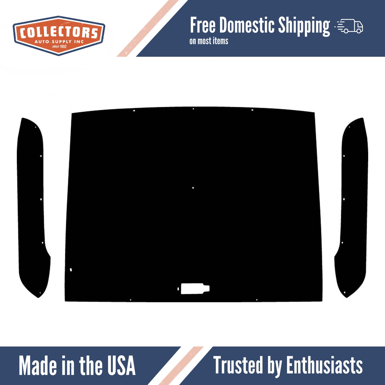 Headliner and Quarter Panel Kit for 1957-1960 Ford