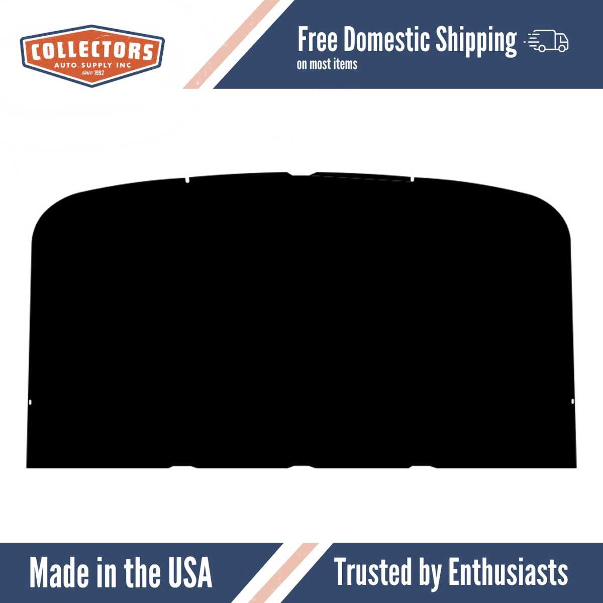 1967-1972 Ford Truck Headliner (ABS Plastic) (FLAT) | 0 | QRS-FORD 6772-THK