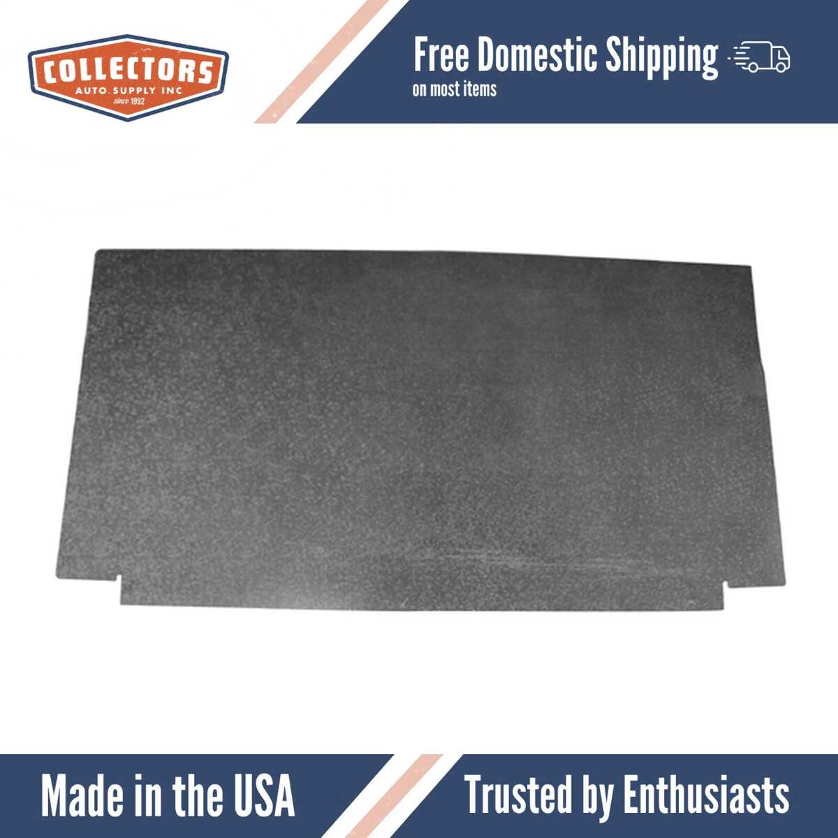 1948-52 Ford Truck Rear Cab Cover Street Rod (ABS Plastic) - Gas Tank Moved from Stock Location | 0 | QRS-FORD 4852-TRCCSR