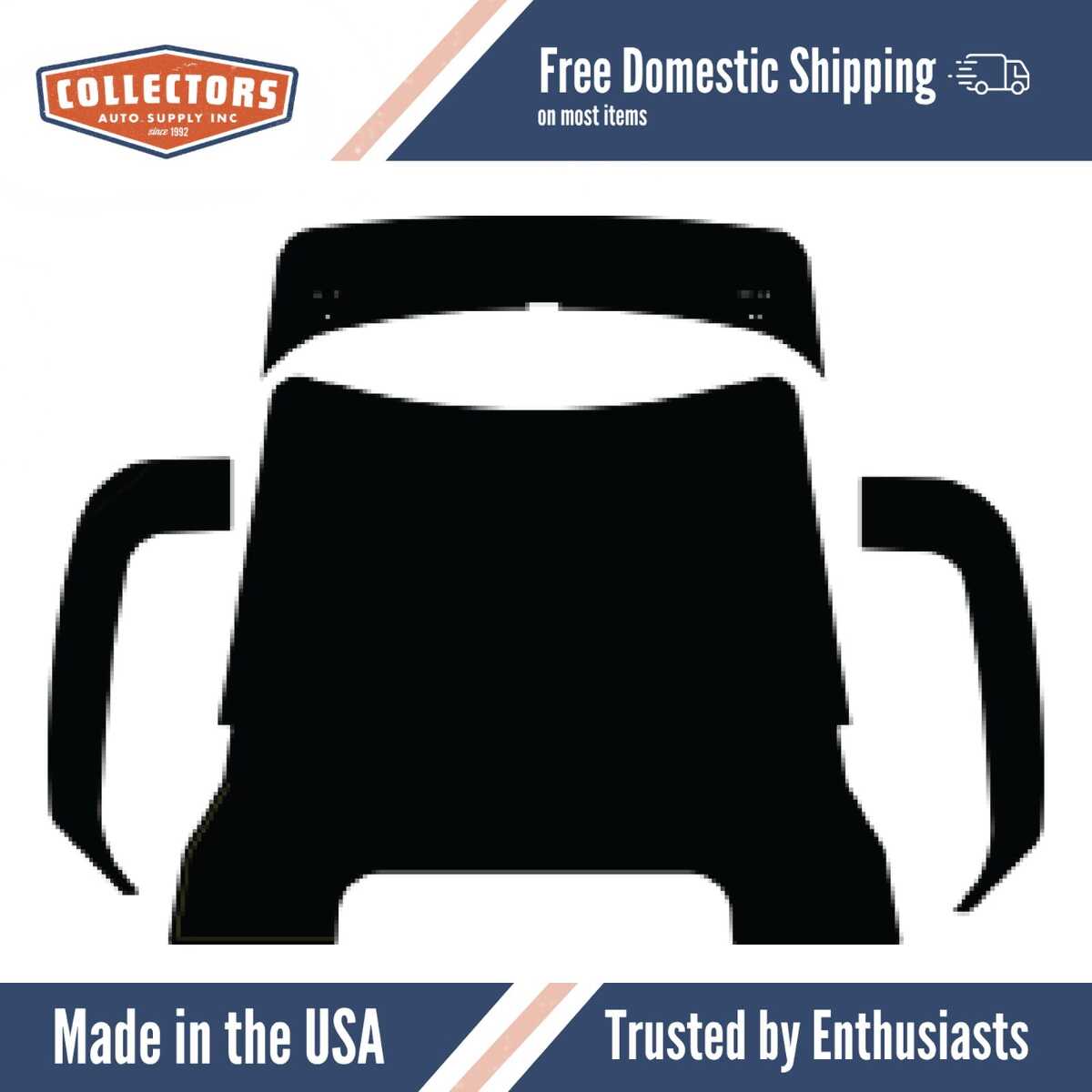 Roof/Headliner Insulation Kit for 1937-1941 Willys Coupe