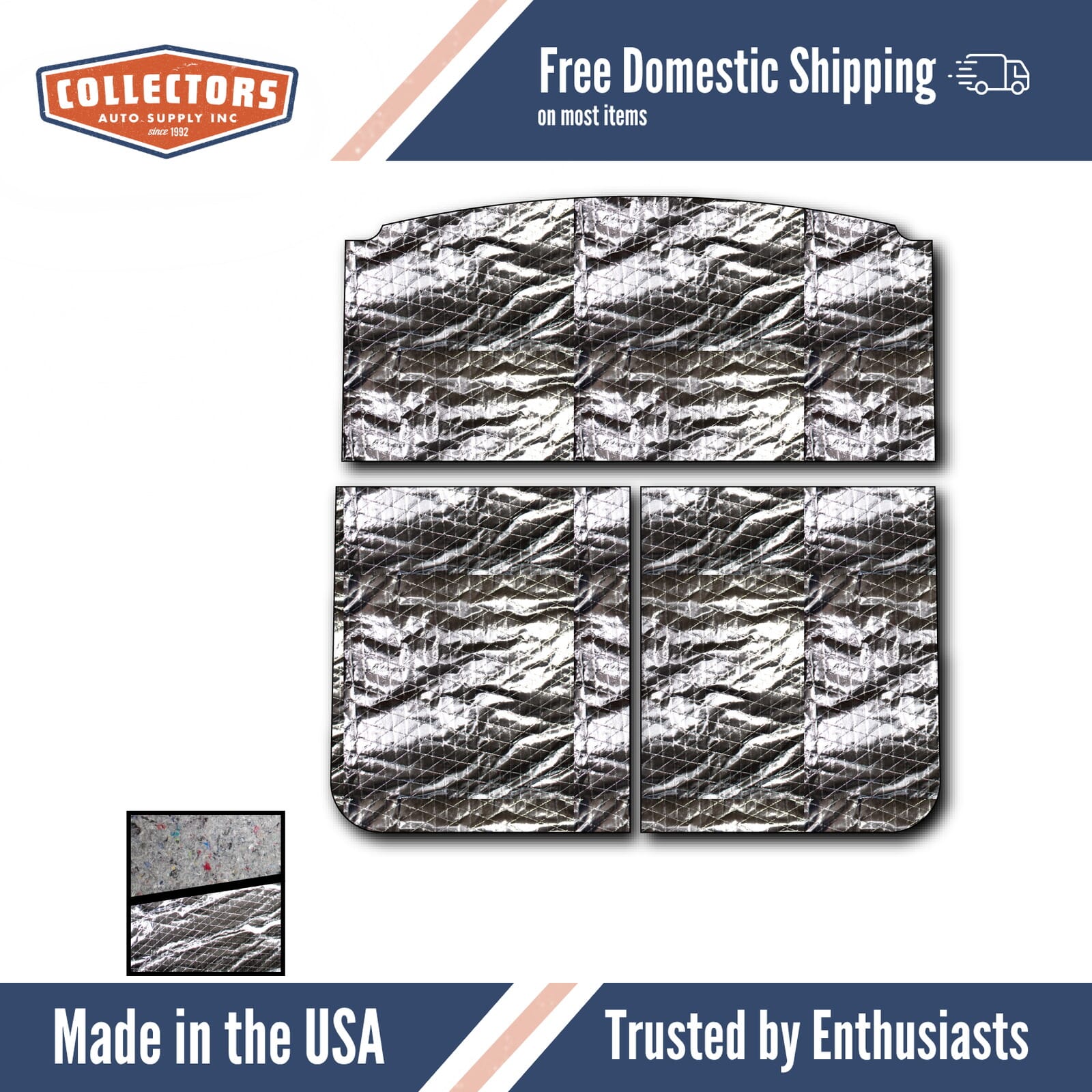 Roof/Headliner Insulation Kit for 1970-1971 Ford Fairlane