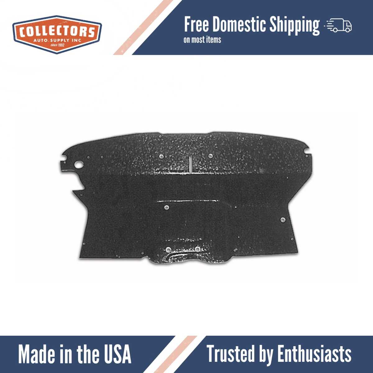 Firewall Insulation for 1939 Ford Deluxe Car