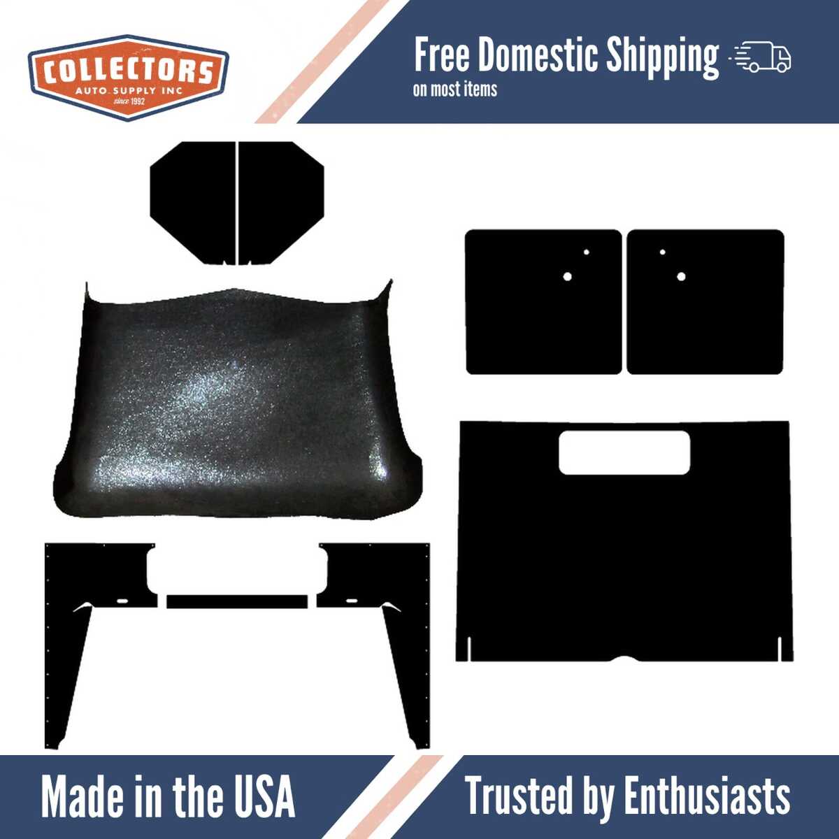 Rear Cab Cover Panel for 1940-1947 Ford