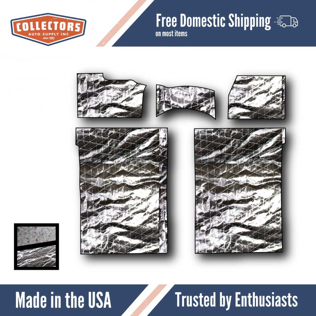 Floor Insulation Kit for 1969-1972 Chevrolet Blazer