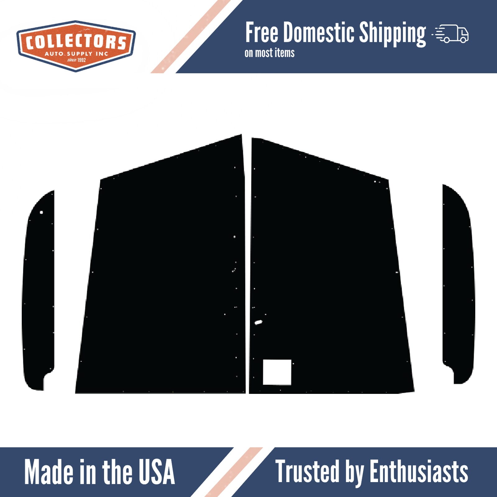 Roof/Headliner Insulation Kit for 1949-1962 Peterbilt Truck Models 280-350