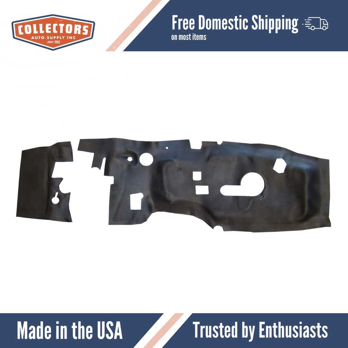 1969-1970 Mustang Mach-1 Firewall Insulator(Ultra High Def. Rubber) | 0 | QRS-MUST 6970-CM1