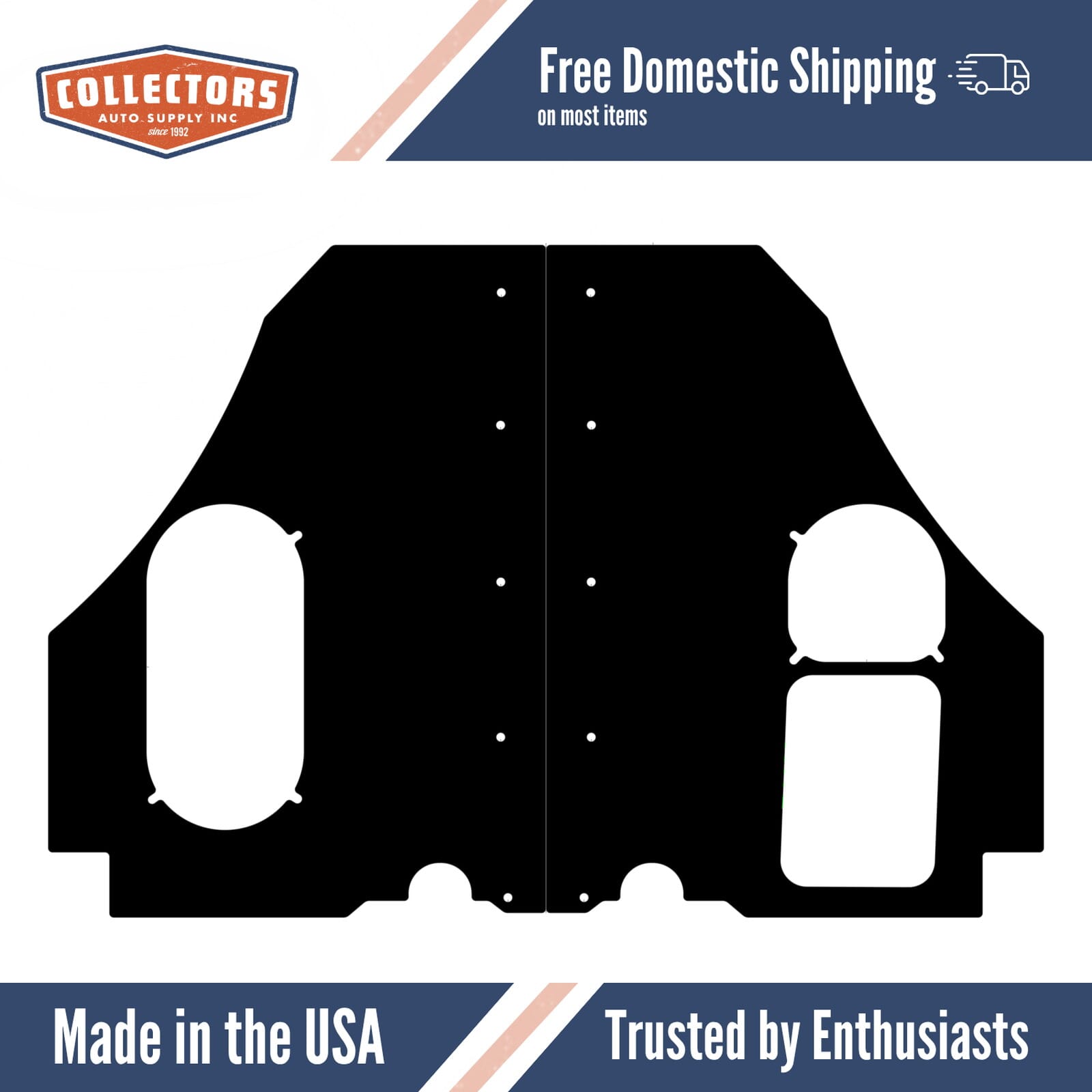 Cowl Side Panel Set for 1957-1960 Ford