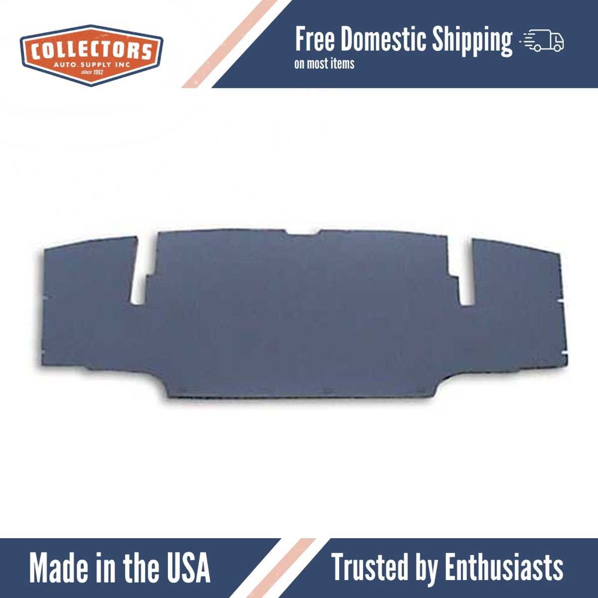 Trunk Divider Panel Board for 1961-1962 Chevrolet Corvette