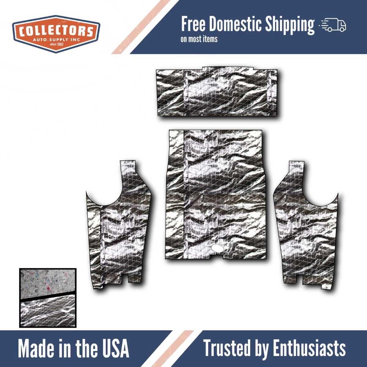 Trunk Insulation Kit for 1966-1967 Ford Fairlane [QRS-FAIR 6667-CVTK]